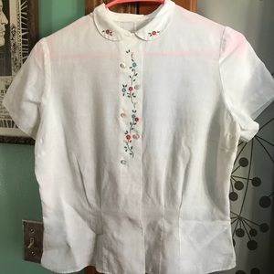 FINAL SALE- 1950’s sweetheart Blouse